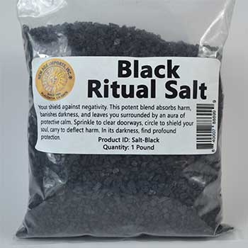 #1 Lb. Black ritual salt# - ## at Solace GemWorks