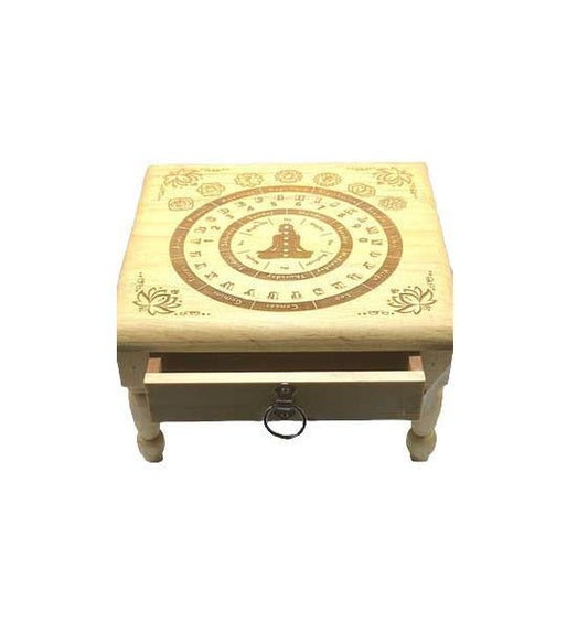 #12x 12" Pendulum altar table# - ## at Solace GemWorks