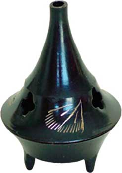 #2 1/4" Black Cone Burner brass# - ## at Solace GemWorks