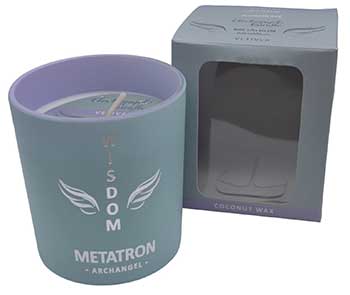 #22 hr Metatron Wisdom archangel candle# - ## at Solace GemWorks