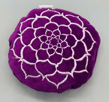 #4 1/2" Purple Velvet Lotus cushion# - ## at Solace GemWorks