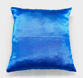 #4" Blue cushion# - ## at Solace GemWorks