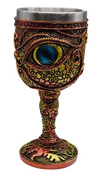 #6 1/2" Eye of Dragon chalice# - ## at Solace GemWorks