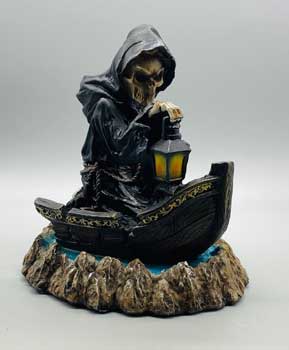 #6 3/4" Reaper backflow incense burner# - ## at Solace GemWorks