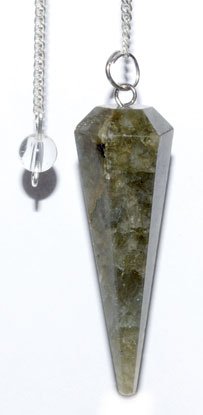 #6 - sided Labradorite pendulum# - ## at Solace GemWorks