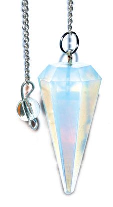 #6 - sided Opalite pendulum# - ## at Solace GemWorks