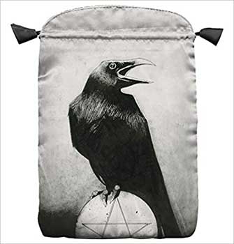 #6" x 9" Murder of Crows Tarot Bag by Lo Scarabeo# - ## at Solace GemWorks