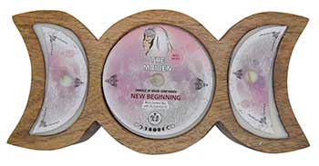 #60 hr Maiden New Beginning triple moon candle# - ## at Solace GemWorks