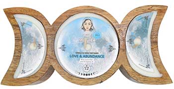 #60 hr Mother Love & Abundance triple moon candle# - ## at Solace GemWorks