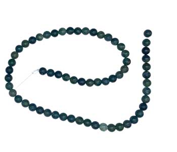 #6mm Moss Agate beads# - ## at Solace GemWorks