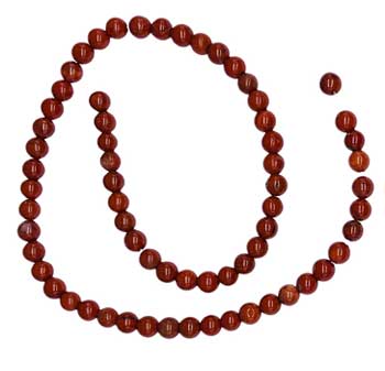 #6mm Red Jasper beads# - ## at Solace GemWorks