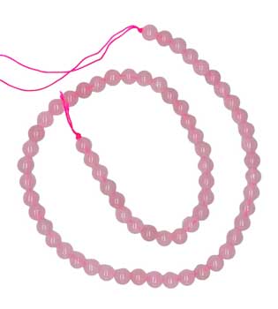 #6mm Rose Quartz beads# - ## at Solace GemWorks