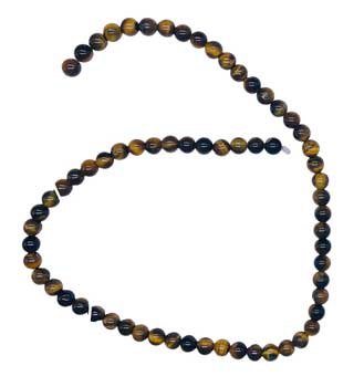 #6mm Tigers Eye beads# - ## at Solace GemWorks