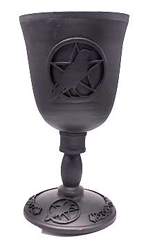 #7 5/8" Pentagram & Bird chalice# - ## at Solace GemWorks