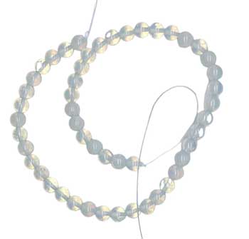 #8mm Opalite beads# - ## at Solace GemWorks