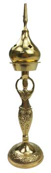 #9" Goddess brass incense burner# - ## at Solace GemWorks