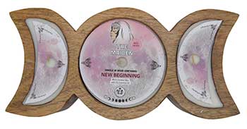 60 hr Maiden New Beginning triple moon candle