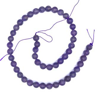 8mm Amethyst beads