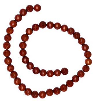 8mm Red Jasper beads