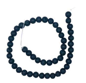 8mm Lava beads