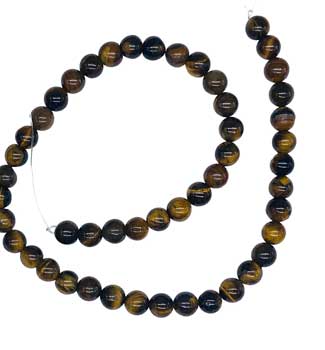 8mm Tigers Eye beads