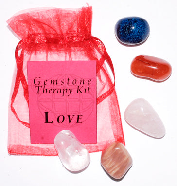 Love gemstone therapy pouch