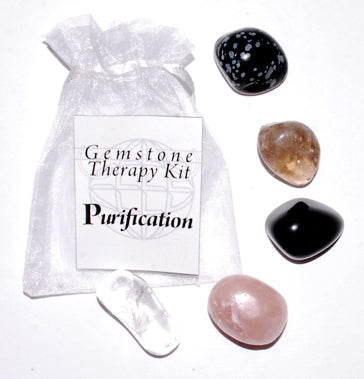 Purification gemstone therapy pouch