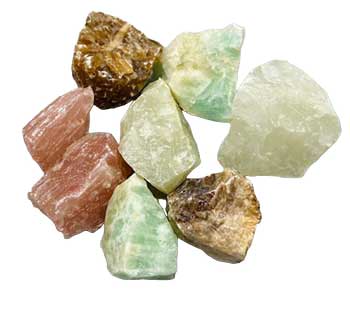 Mixed Calcite Rough Crystals - Bulk Wholesale choose: 1lb, 3lbs or 5lbs