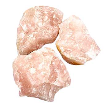 Rose Quartz Rough Crystals - Bulk Wholesale choose: 1lb, 3lbs or 5lbs