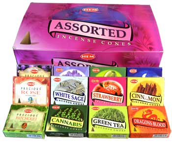 Variety Pack HEM cone (48 boxes of 10 cones)