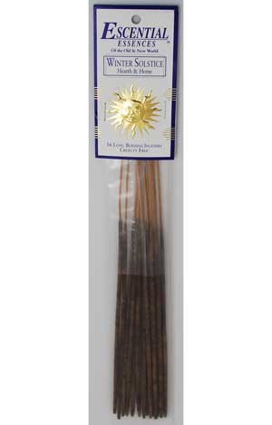 Winter Solstice Escential Essences incense sticks 16 pack