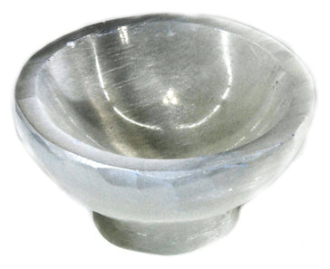 Selenite Stand bowl (4")
