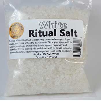 1 Lb. White ritual salt