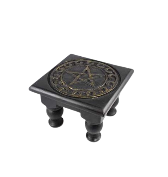 6"x6" Pentagram altar table