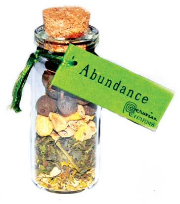 #Abundance pocket spellbottle# - ## at Solace GemWorks