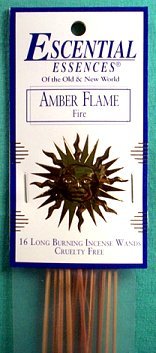 #Amber Flame Escential essences incense sticks 16 pack# - ## at Solace GemWorks