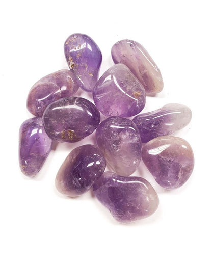 #Amethyst Tumbled Stones - Bulk Wholesale choose: 1lb, 3lbs or 5lbs# - ## at Solace GemWorks