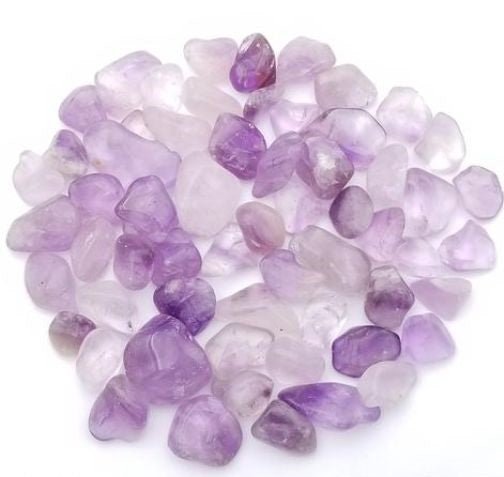 #Amethyst Tumbled Stones - Bulk Wholesale choose: 1lb, 3lbs or 5lbs# - ## at Solace GemWorks