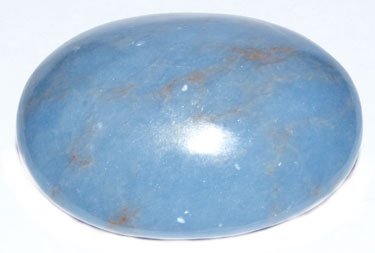 #Angelite palm stone# - ## at Solace GemWorks