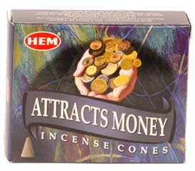 #Attracts Money HEM cone 10 cones# - ## at Solace GemWorks