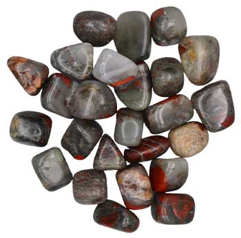 #Bloodstone Tumbled Stones - Bulk Wholesale choose: 1lb, 3lbs or 5lbs# - ## at Solace GemWorks