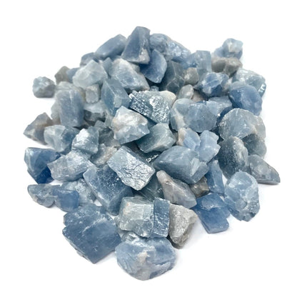 #Blue Calcite Rough Crystals - Bulk Wholesale choose: 1lb, 3lbs or 5lbs# - ## at Solace GemWorks