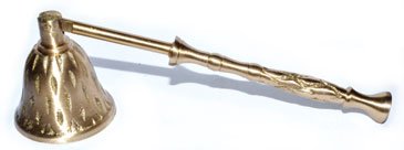 #Brass Renaissance candle snuffer# - ## at Solace GemWorks