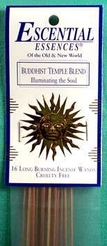 #Buddhist Temple Escential essences incense sticks 16 pack# - ## at Solace GemWorks