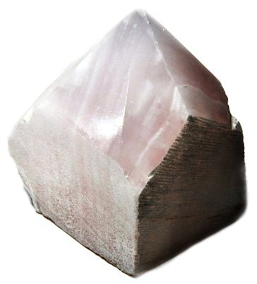 #Calcite, Pink top polished point# - ## at Solace GemWorks