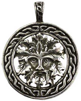 #Celtic Greenman amulet# - ## at Solace GemWorks