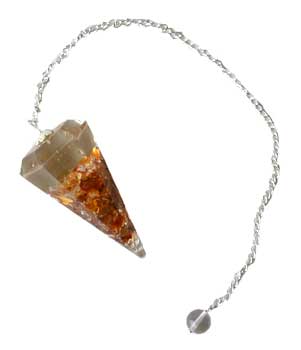 #Citrine orgone pendulum# - ## at Solace GemWorks