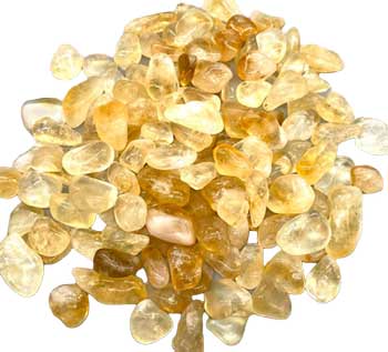 #Citrine Tumbled Stones - Bulk Wholesale choose: 1lb, 3lbs or 5lbs# - ## at Solace GemWorks