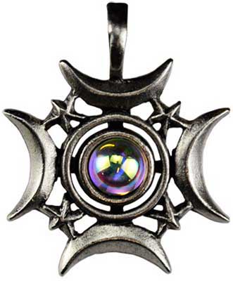 #Crescents Rising Celestial amulet# - ## at Solace GemWorks