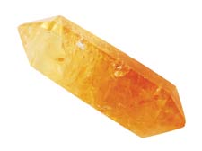 #Double Terminated Citrine Point 1 1/2"# - ## at Solace GemWorks